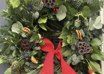 Wreath by Margot Lemon's Garden