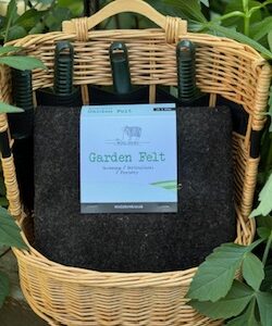 Wool shred garden felt