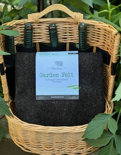 Wool shred garden felt