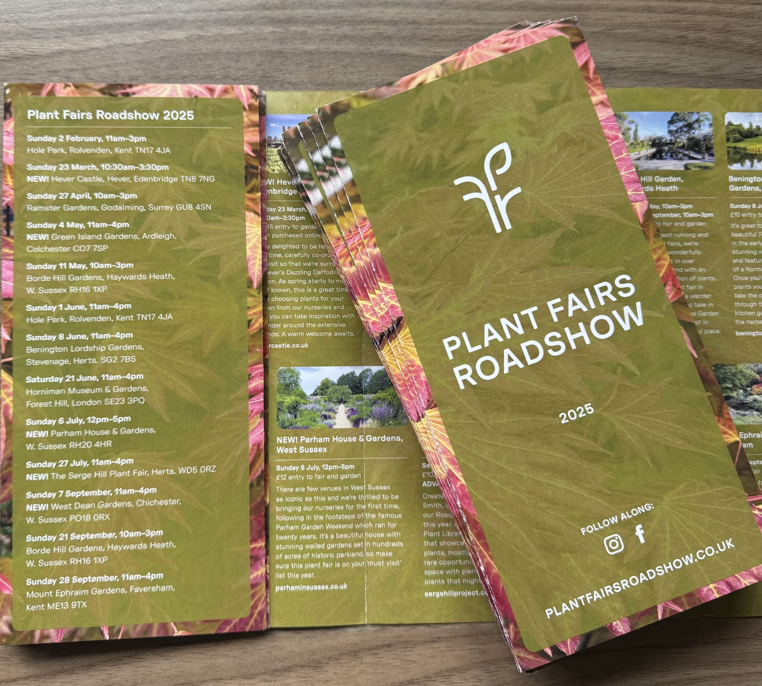 Plant fairs roadshow Plant fairs roadshow