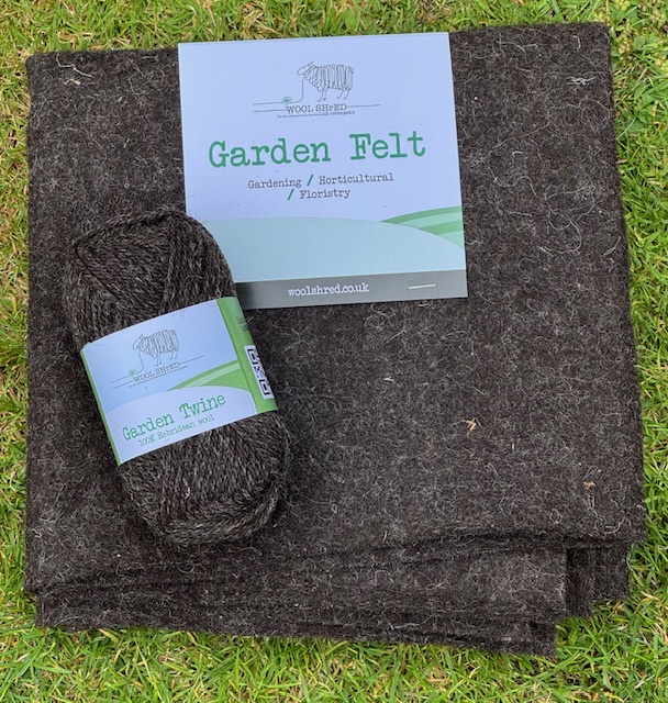 WOOL SHrED Twine and Garden Felt Bundle